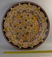 Front view showing full painted design and scale