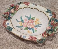 Full view of platter showing design and size