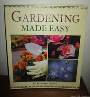 Front cover of Gardening Made Easy binder book