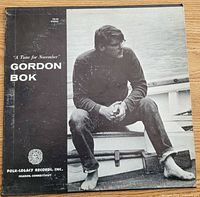 Front cover showing album title, artist, catalog number