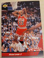 Front of 1992-93 Upper Deck Michael Jordan card #488