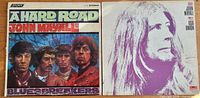 Front jackets of both John Mayall LPs side by side