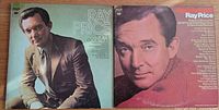 Front covers of both Ray Price albums