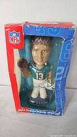 Front of boxed Dan Marino bobblehead