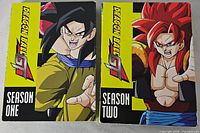Front covers of Season One and Season Two Dragon Ball GT DVD box sets