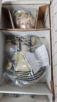 Doll in box with accessories and paperwork