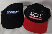 Both caps side-by-side front view