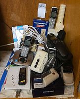 Mixed electronics inside cabinet