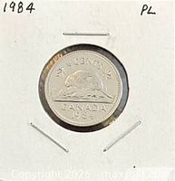 Obverse shown in 2x2 flip displaying Queen Elizabeth II effigy