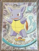 Front view of 1999 Topps Pokémon Wartortle card