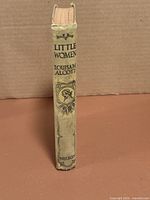 Spine view showing title, author, publisher