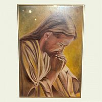 Front view showing full devotional image and frame