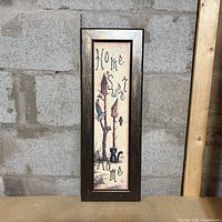 Full view of framed wall art