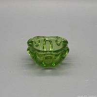 Front view showing overall shape and lobed sides