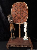 Full view of all three items on display