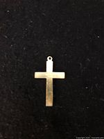 Reverse side plain cross with loop