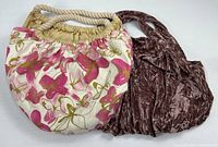 Both shoulder bags side by side showing overall design and size