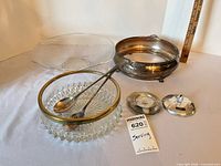 Group shot showing all seven pieces together