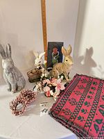 All items grouped showing relative sizes with ruler