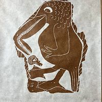 Full view of the print showing complete imagery and paper edges