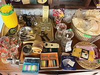 Overview of entire lot on tray