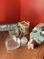 Group shot of all items on tabletop