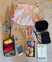 overview of all items laid out together