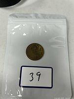 full view coin in protective sleeve