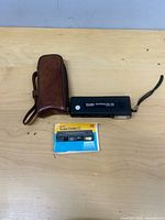 Camera, case and booklet overview