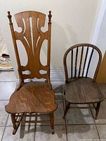Both chairs side by side