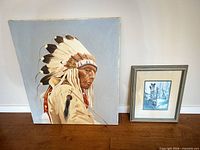 Both artwork pieces side by side for scale and contents overview