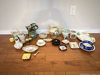 Full lot overview on floor