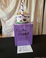 centerpiece atop original box