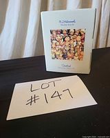 Closed Goebel box front view