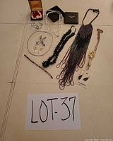 Full lot overview displaying all 11 jewelry pieces grouped together