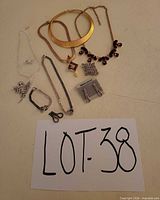 Group shot of all 11 jewelry pieces laid out