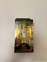 Front view of boxed Larry Bird Funko Gold Legends figure