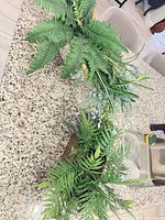 Both artificial arrangements displayed on countertop