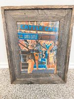 Framed Don Schimmel photographic print front view