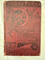 Front cover showing embossed floral design and Caxton Edition banner