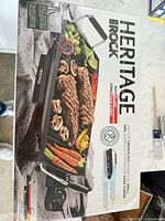 Retail box front showing grill image and specifications