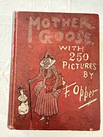 Front cover showing title, illustration, wear and staining