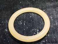 Top view of entire jade bangle