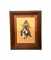 Framed artwork full view