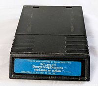 Front view of cartridge showing label and overall condition