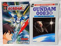Front covers of both Gundam comic books