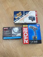 Overview of all three boxed tools