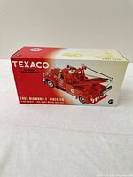 Front of box showing Texaco 1955 Diamond-T Wrecker graphics