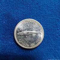 Reverse showing mackerel and dual date