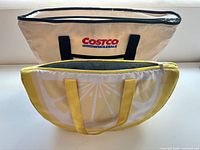 Front view of both soft insulated coolers